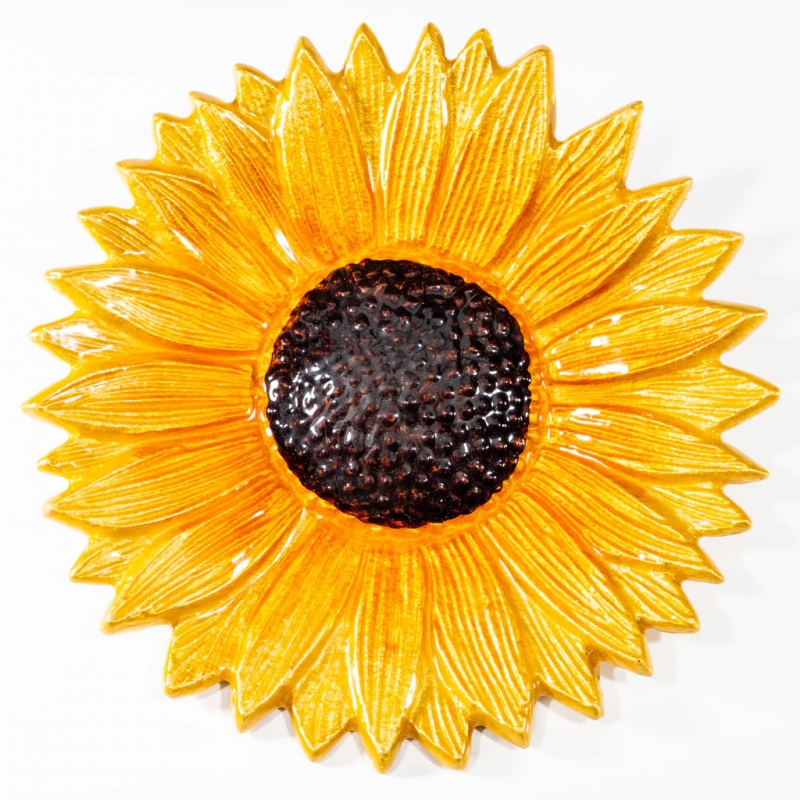 tilnar aluminark recycled aluminium sunflower 20cm