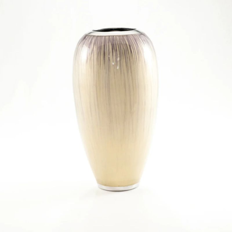 Tilnar Azeti Recycled Aluminium Vase 25cm