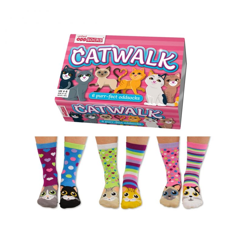 United Oddsocks Catwalk 6 odd socks (not pairs)