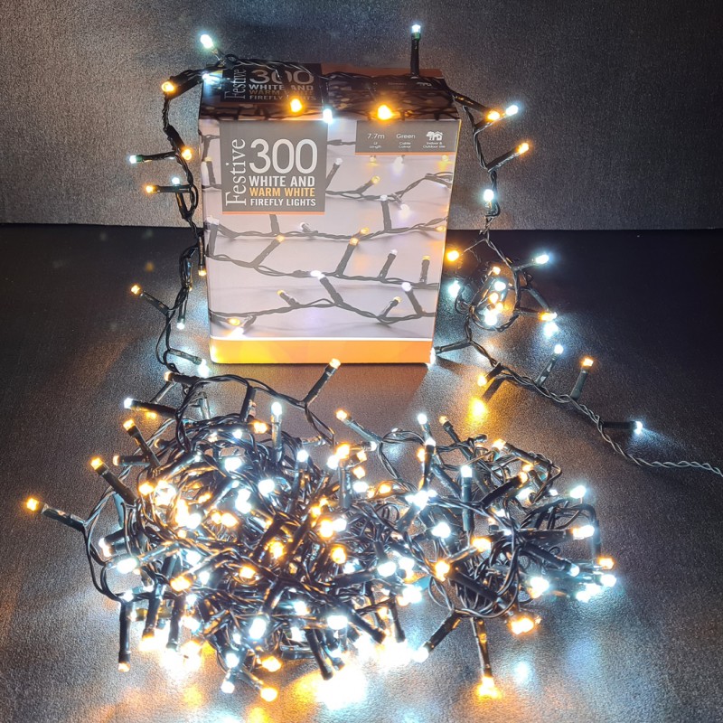 Festive 300 Firefly Lights