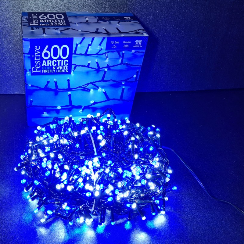 Festive 600 Firefly Lights