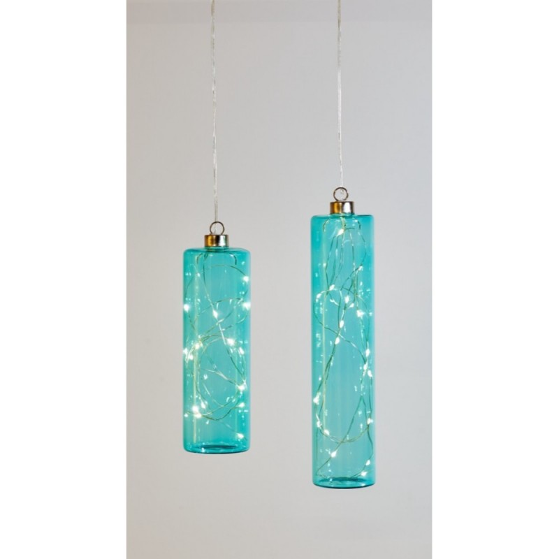 Lightstyle London Glass Cylinders Set of 2 ba