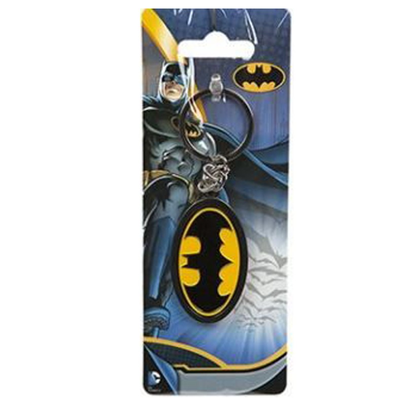 DC Comics Batman bat logo keyring