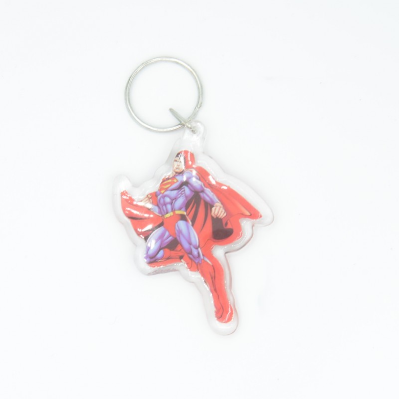 DC Comics Superman Keyring Acrylic Silhouette