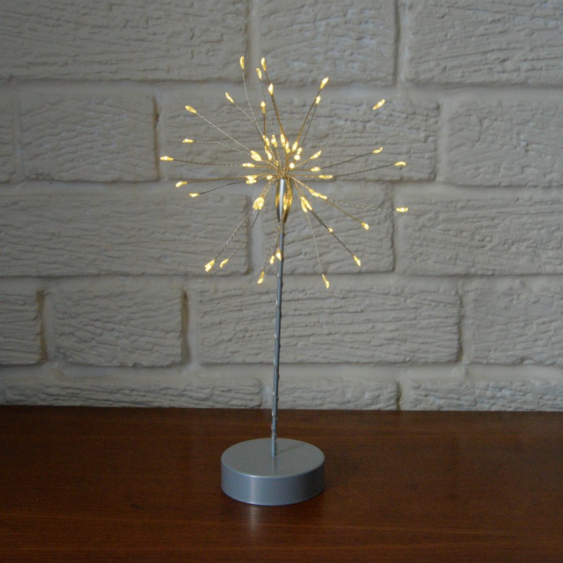 Lightstyle London Mini Table Starburst Silver