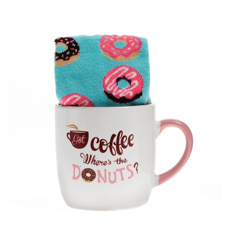 Aroma Home Sox in a Mug ladies sizes