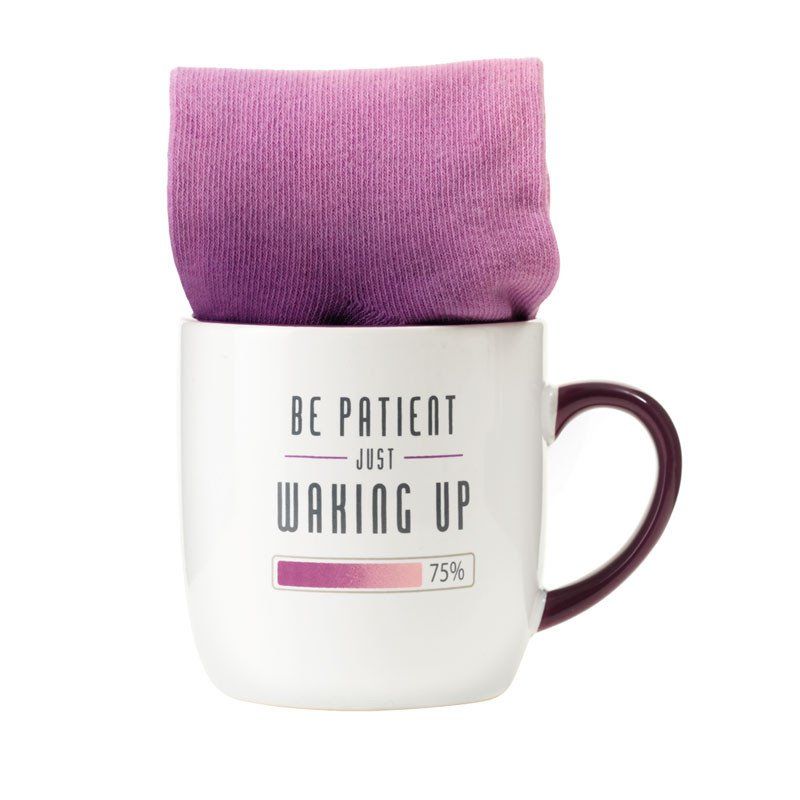 Aroma Home Sox in a Mug ladies sizes