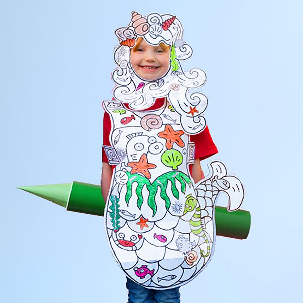 eggnogg Colour-in Fancy Dress Outfit