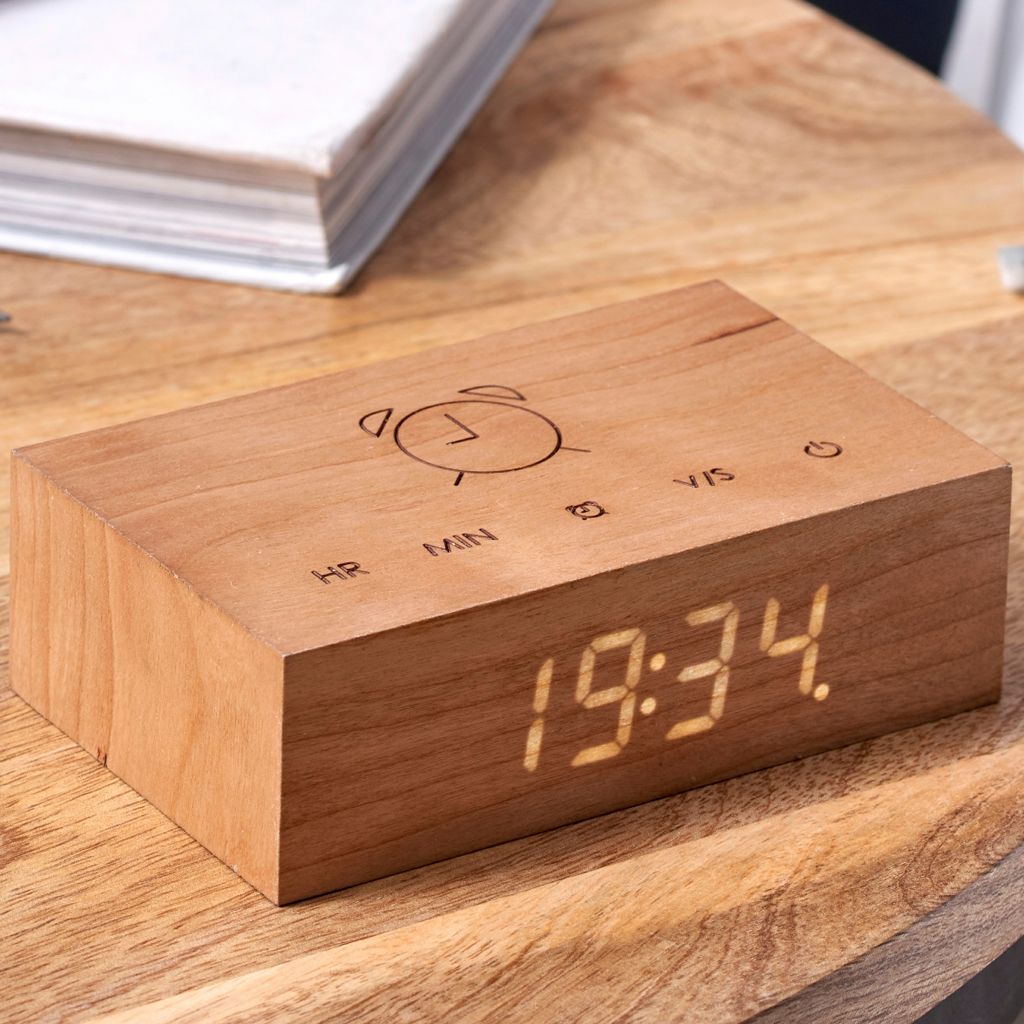 Gingko Flip Click Clock