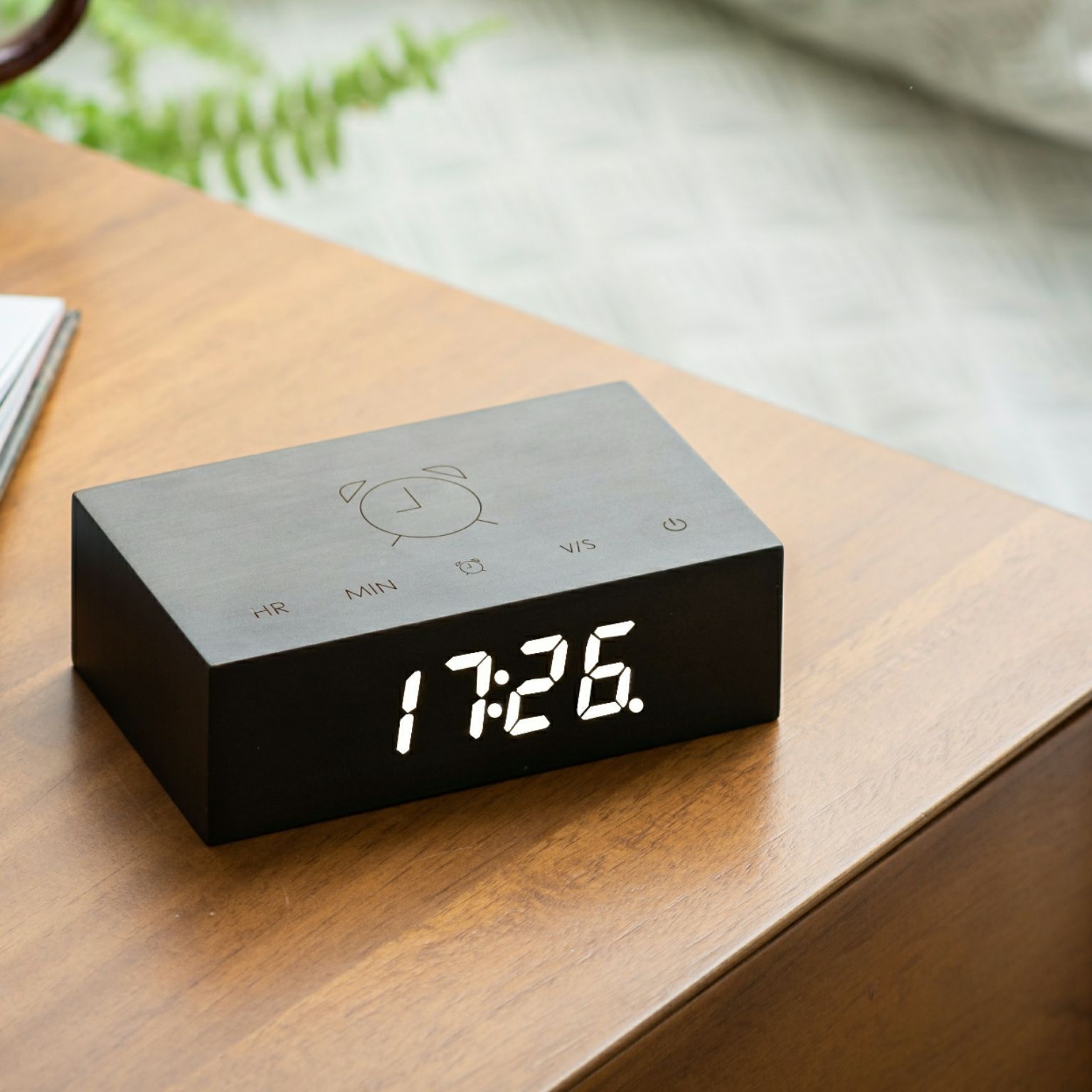 Gingko Flip Click Clock