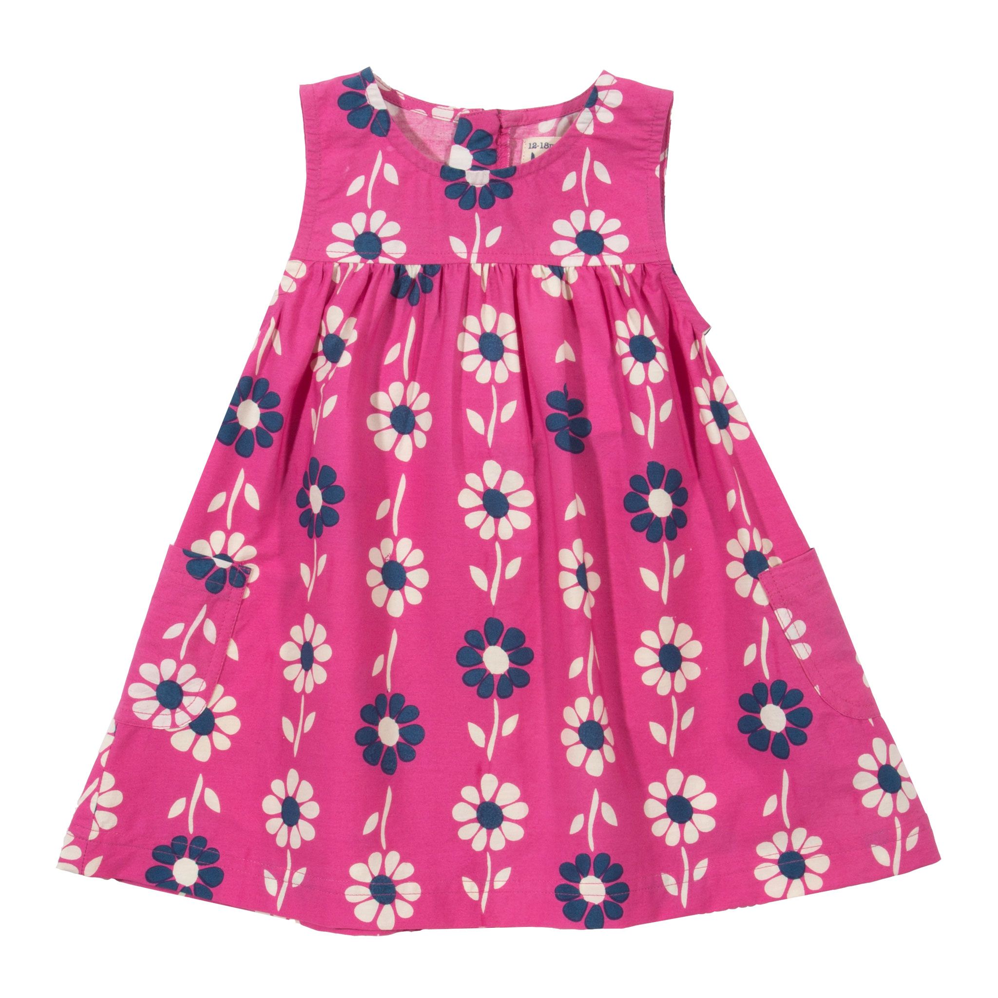 Kite Dress Potato Print Pink