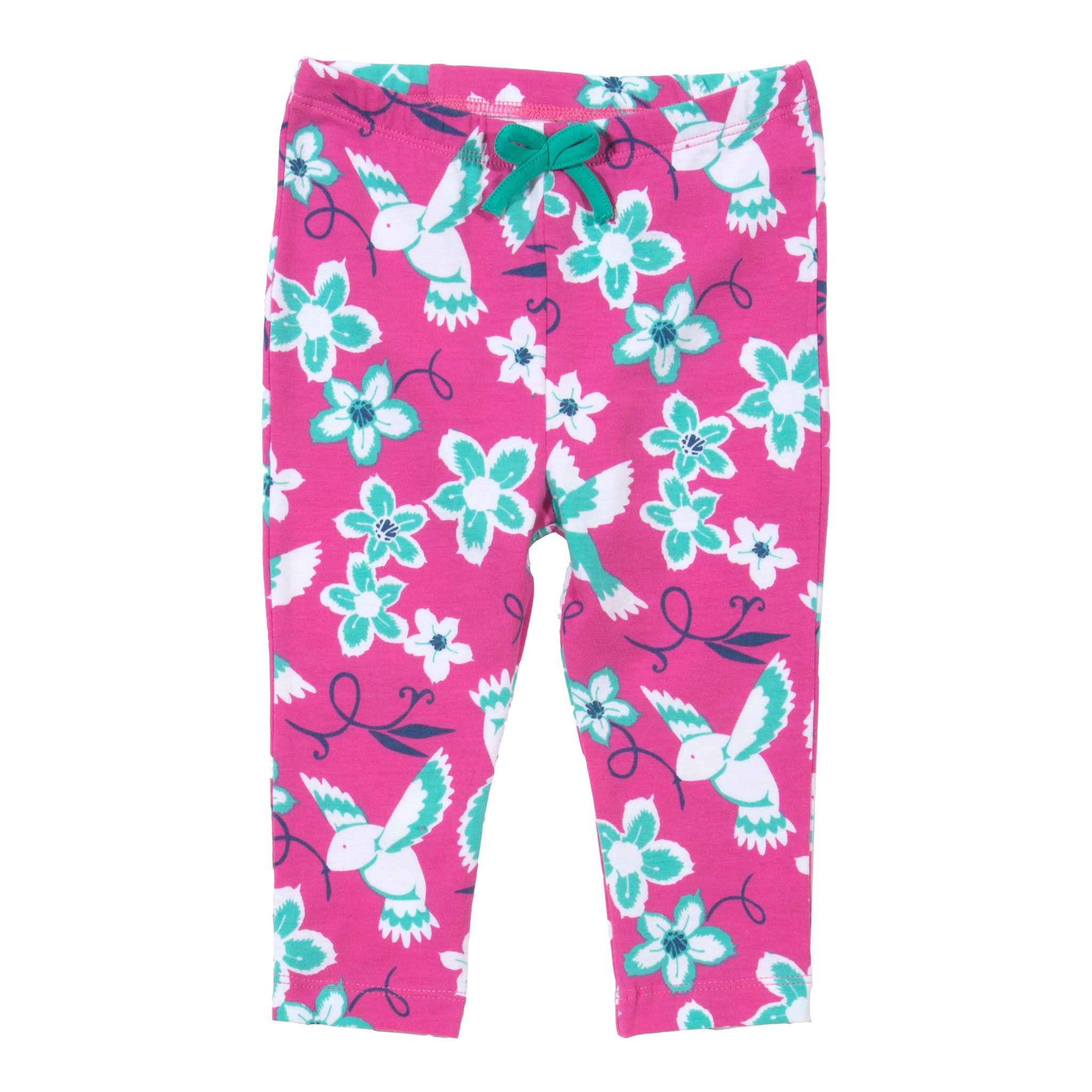 Kite Leggings Baby Girl Floral Bird