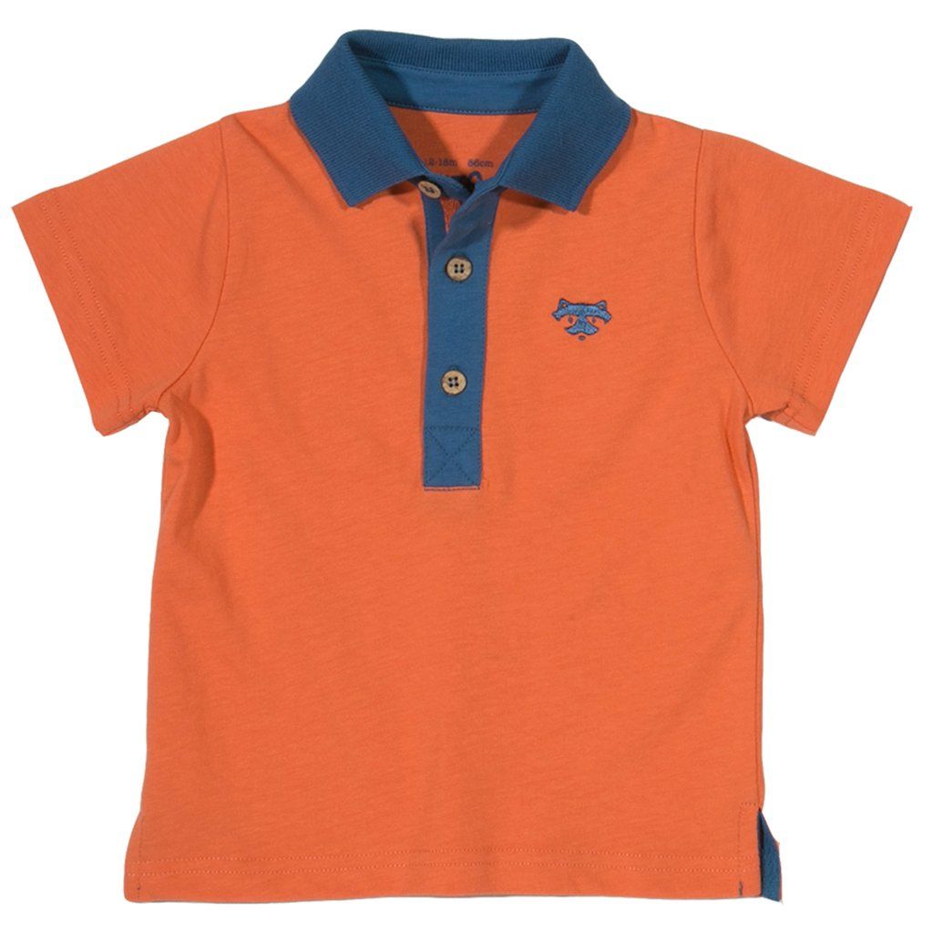 kite Polo Shirt Baby Boy Foxy orange