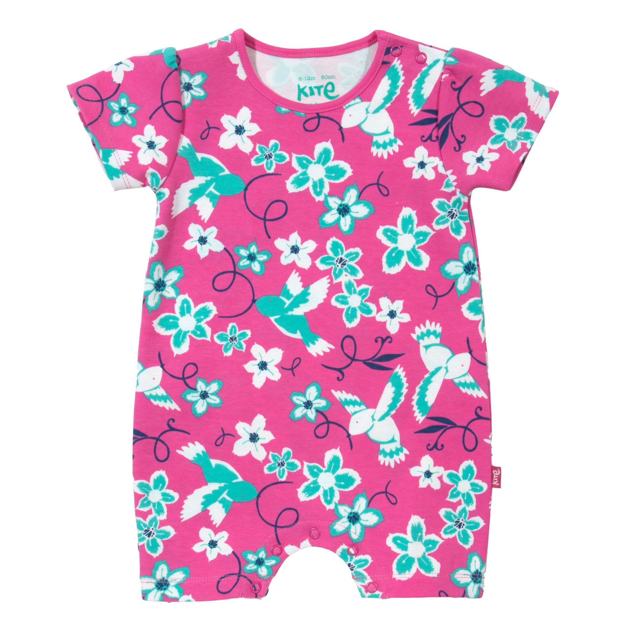 Kite Romper Baby Girl Short Sleeved