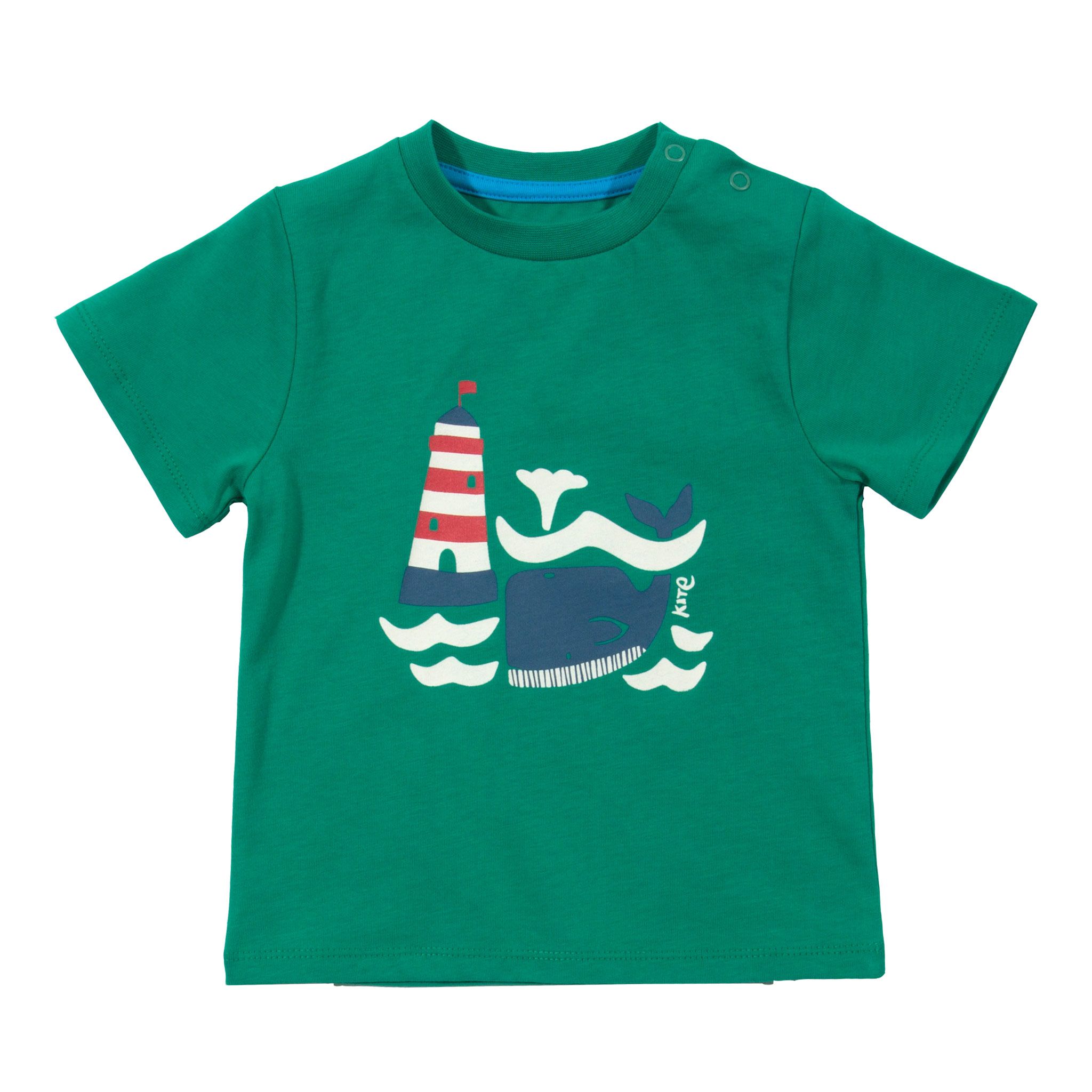 Kite Short Sleeve T-Shirt Baby Boy Lighthouse