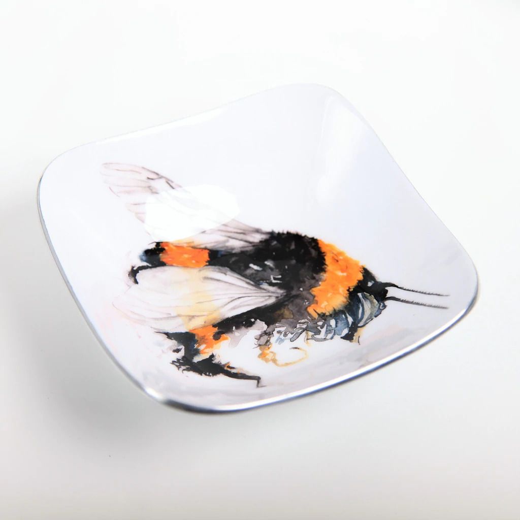 Tilnar Wildlife Square Bowl by Meg Hawkins