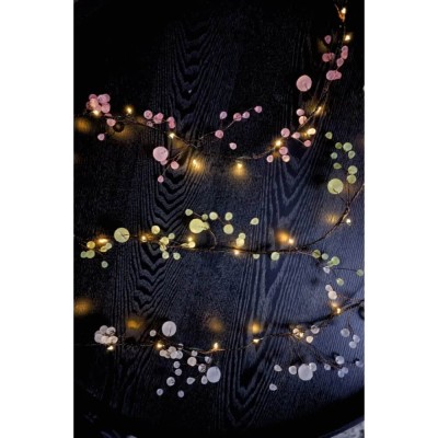 lightstyle london crystal blossom 100 led light string battery powered