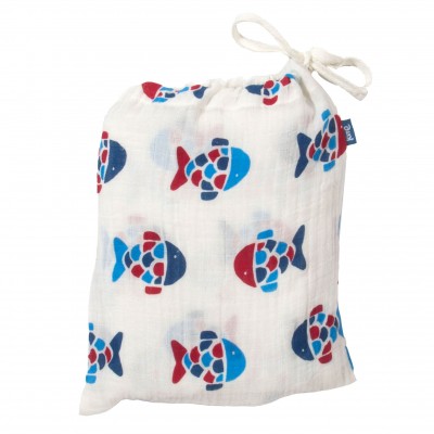 Kite Muslin Swaddle Boys